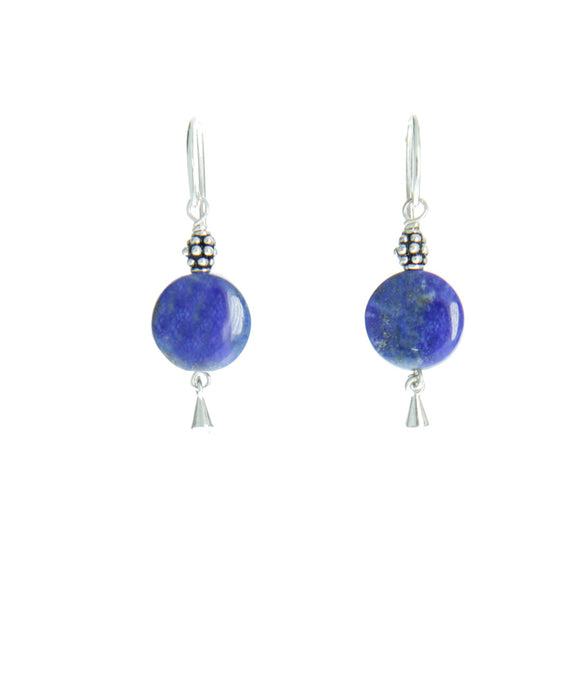 Lapis Lazuli Earrings for Third Chakra
