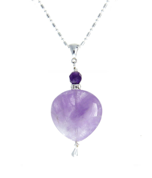 Cape Amethyst Necklace for Crown Chakra