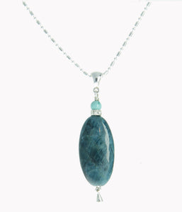 Apatite Necklace for Third Eye Chakra