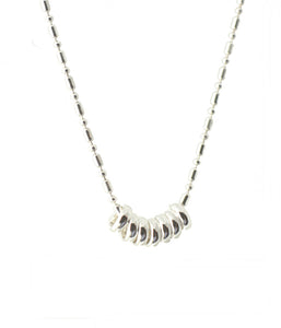 Signature 7 Rings Necklace