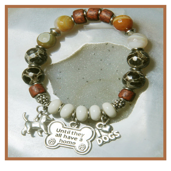 DOG LOVE STRETCH BRACELET